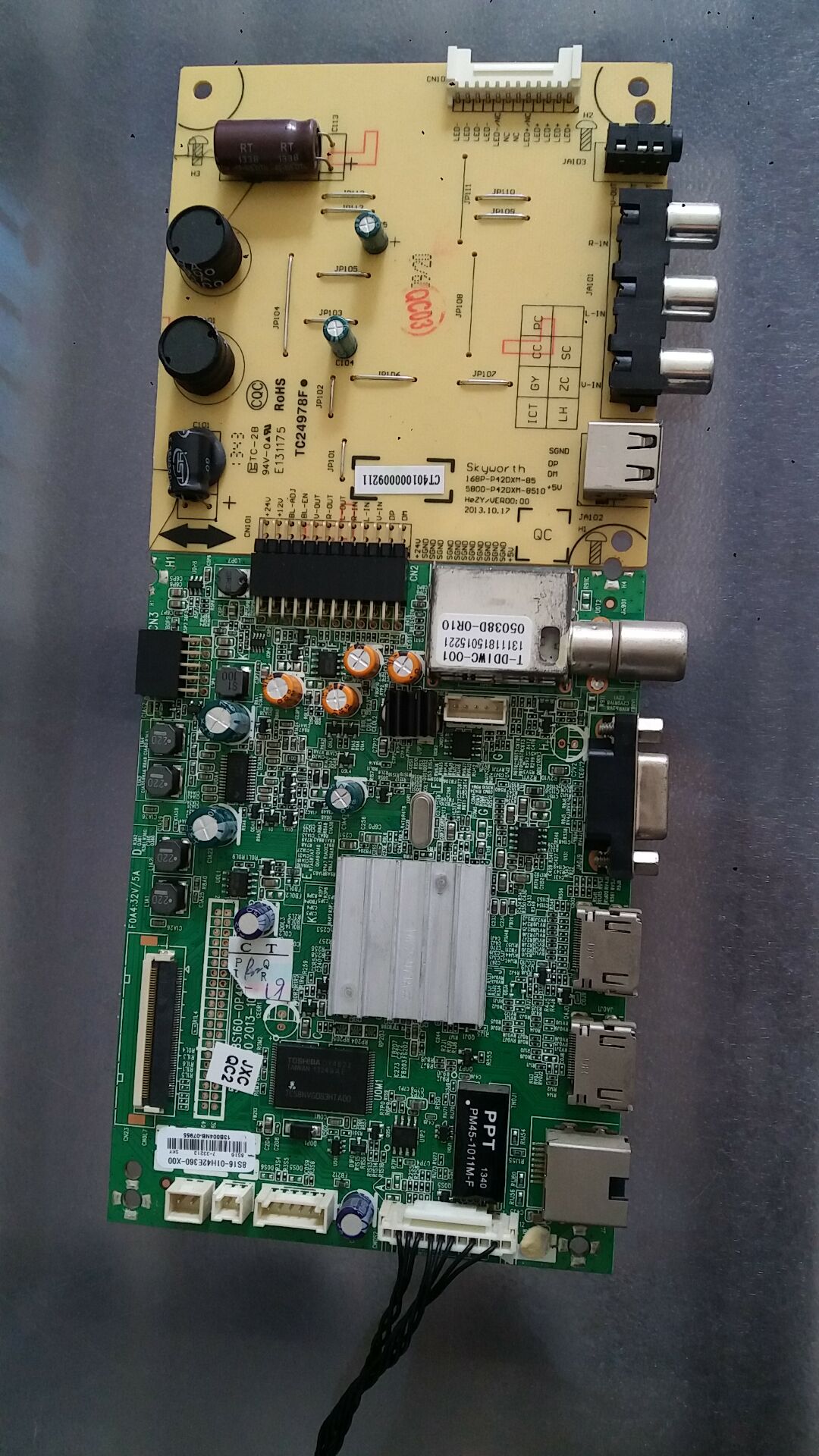 Original Skywitch 42E360E motherboard 5800-A8S160-0P40 with RDL420FY in stock