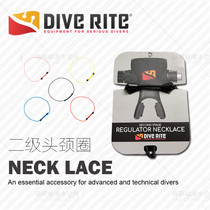 DIVE RITE Regulator Secondary Neck Line Spare Short Throat Technical Diving Collar Color diverite