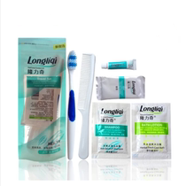 High-grade soft hair dental tools Longrich disposable six-piece hotel portable six-piece dental tools