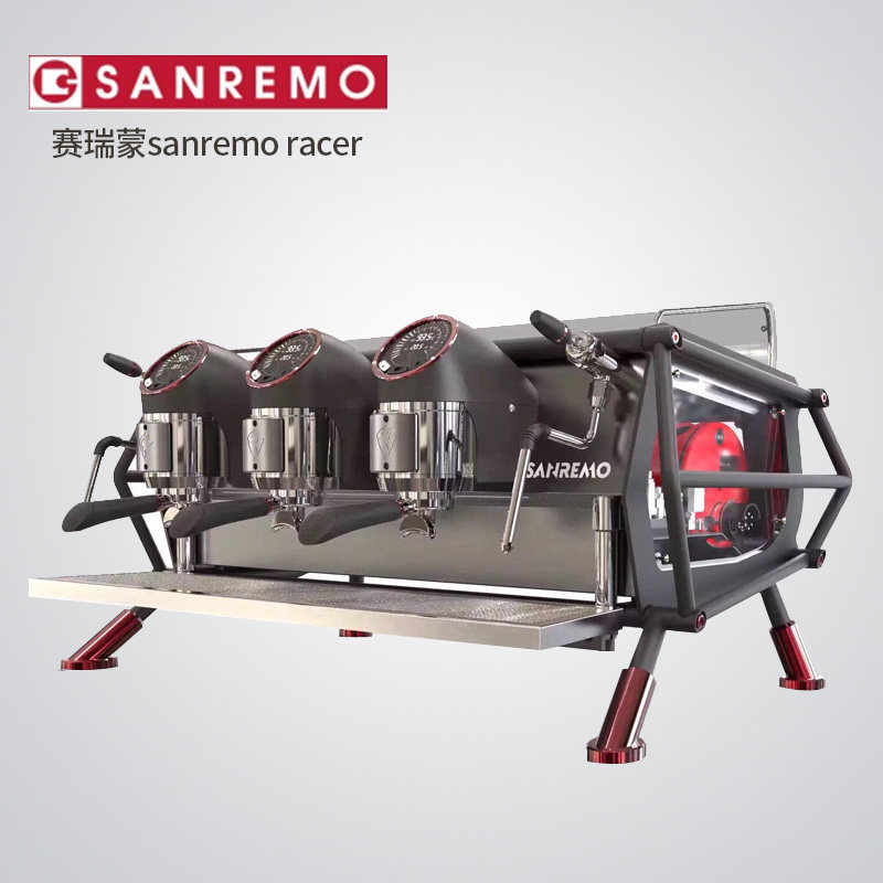Italian sanremo racer Serremon double-headed three-headed semi-automatic digital control multi-boiler coffee machine