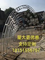 Arc truss Round truss Semicircular arc shelf Arched door Steel truss Stage background truss