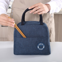 2021 New Bento bag aluminum foil simple fashion work student thickened portable portable waterproof lunch box bag