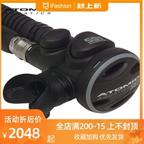 Atomic SS1 spare secondary head respirator regulator Air2 Black gray titanium alloy