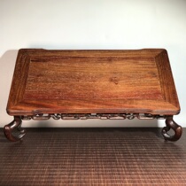 Antique Miscellaneous antique wood collection old objects old goods old rosewood hand-carved curved leg plain Kang table