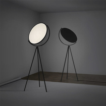 Minimalist creative Danish designer Nordic floor lamp living room bedroom sofa side model room personality vertical table lamp