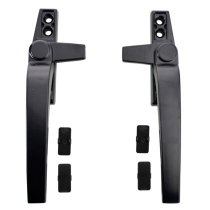 Window lock Single point glass push-pull old-fashioned flat open rotating handle Window handle Door and window 50 type 7 words 7 words