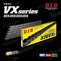 Japans original imported DID520VX3 120 gold and silver oil seal chain Shunfeng