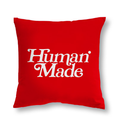 Tidal pillow Human Made red pillow pillow sofa pillow pillow home fashion day tide pillow