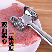 Export German double-sided meat hammer solid zinc alloy stainless steel color tendermeat needle beat pork chop steak hammer