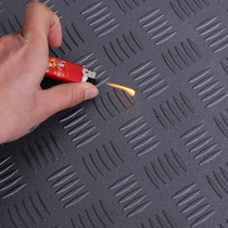 Glue-free self-adhesive PVC stone plastic floor paper Gym club floor glue Garage thickened floor leather wear-resistant non-slip fireproof