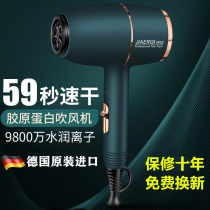 Germanys new electric hair dryer Home High power cold hot air mute negative ion hair dryer without injury