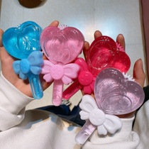 2021 trembles little magic fairy magic lollipop crystal mud large transparent ultra light clay toy plasticine decompression