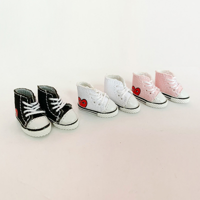 taobao agent OB11 baby shoes BJD shoes PD9 can wear flat shoes DDF GSC jasmine girl canvas shoes