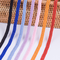 Black and white herrink centipede lace clothes clothing curtain accessories webbing color weaving handmade diy decorative accessories