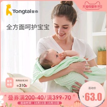 Tong Tai spring and summer new baby supplies towel baby 6 layer bubble gauze bath towel cotton baby newborn child