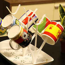 2021 European Cup fan peripheral ceramic mug Germany Brazil football small gift Bar restaurant decoration