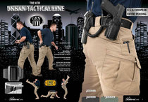 Helikon Heliken UTL City Tactical Pants Canvas Thick Edition Pot Pants