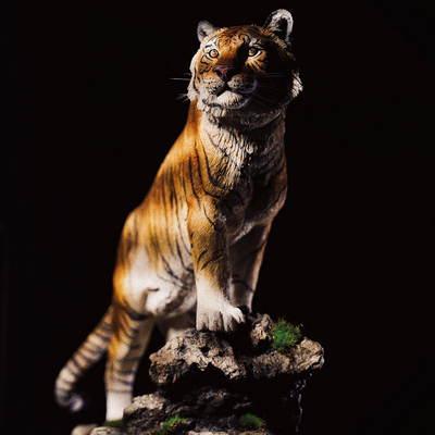 taobao agent JXK Tiger Simulation Wild Animal Hand -Management Model GK Statue Siberian Tiger Northeast Tiger Swing Gifts