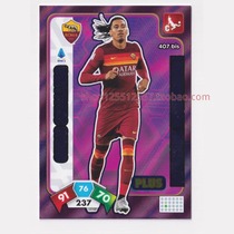 Panini 2020-2021 Serie A star card extra version defender Tekos Morin Roma 407bis: