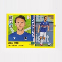 Panini 2021-2022 Serie A star sticker Albin Ekdar Sampdoria 386 #
