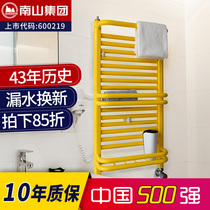 Nanshan small back basket radiator toilet household plumbing wall-mounted steel bathroom double frame towel rack back basket B