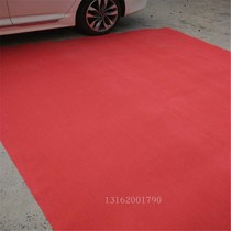 Zhejiang Shanghai stage decoration fireproof carpet bright red bright red wine red wine red black red and other colors