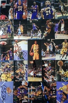 Lakers Kobe Kobe autographed Nash ONeill Jordan James Curry Gasol Photo