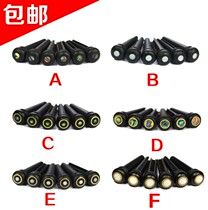 Folk guitar Ebony string cone inlaid shell solid string string string cone 6