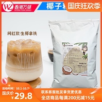 Coconut Powder Milk Tea Shop Special Instant Coconut Milk Coconut Milk Coconut Milk Coconut Frozen Powder Populus Commercial raw coconut latte