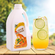 2kg kumquat lemon juice 9 times concentrated fruit pulp raw milk tea shop commercial beverage raw strawberry orange juice