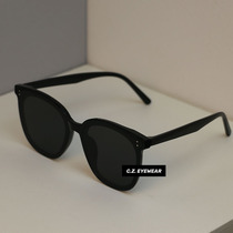 GM Retro Square Stars The Same Big Face Skinny Sunglasses Seaside to drive UV-proof male and female sunglasses