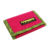  Fir mountain outdoor convenient wallet casual fashion pattern edging card bag retro ethnic style three-fold bag personality