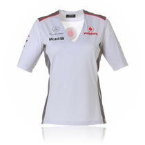 Mclaren F1-McLaren Mercedes T-SHIRT fashion womens short-sleeved shirt G day hair XS