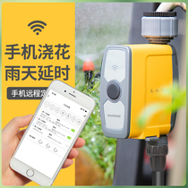 Mobile phone remote wifi timing controller watering garden intelligent automatic irrigation watering machine system spray drip irrigation