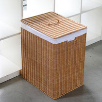Dirty laundry basket square dirty clothes covered basket covered bedroom washing laundry storage box