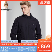 Hush Puppies Leisure Steps Mens Clothing 2021 New Detachable Cap Winter Cotton Suit Jacket PM-21702D