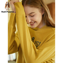 Hush Puppies Hooded Sweatshirt 2021 New Winter Can Wear Home Hooded Sweatshirt ) WC-21708D