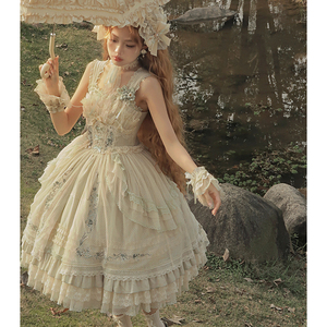 APR20晚8 Pre-Order #青提梦 Summer jskStars Maololita Brand Original 正版 Dress  Lolita  Dress  bhiner lolita fashion