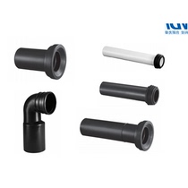 Universal hidden water tank fittings hanging wall wall drain toilet sewage pipe inlet flush pipe outlet pipe drain straight pipe