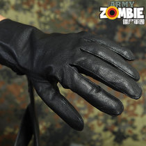 French army French public issued military version of the original NBC chemical and windproof thin section of leather tactical fighting sheepskin combat gloves