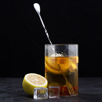 Stainless steel one fork spoon creative coffee mixing spoon household tableware long handle spoon double-headed small soup spoon Fork