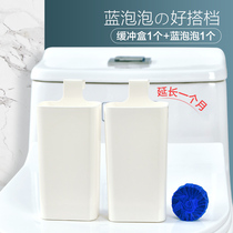 Persistent blue bubble buffer box hanging toilet cleaning agent partner toilet water tank cleaning accessories