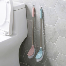 Feet bend toilet cleaning brush Household no dead angle toilet brush long handle toilet brush toilet brush j