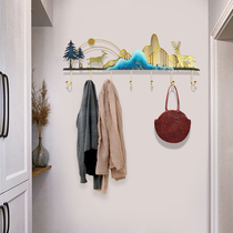 Modern personality hanging hook into the door entrance clothes hook creative door back coat hook key hanger Wall hanging wall