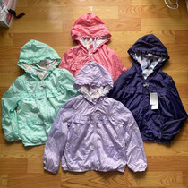 Girl sweet soft two-sided windbreaker jacket