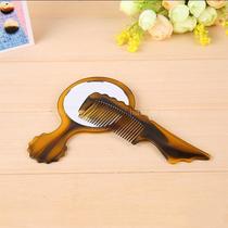 Mirror Comb Suit Carry-on Pocket Mirror Cute Portable Mirror Comb Small Mirror Small Comb RMBone Ground Stall Source
