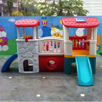 Little prodigy combination swing slide slide outdoor large children indoor home slide kindergarten playground equipment