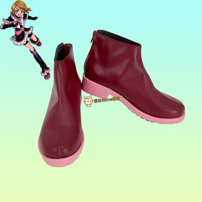 taobao agent Light Beauty Girl Mei Moho Black Angel COS Shoe Customization 1778COSPLAY performance shoes to draw