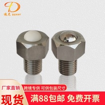 BCHL stainless steel small hexagonal steel ball roller universal bead bulls eye wheel transport Bolt screw platform