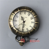 Antique pocket watch double Open mens mechanical watch antique Miscellaneous classical mechanical watch craft ornaments portable old copper watch